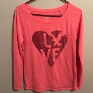 Long Sleeve American Eagle Shirt